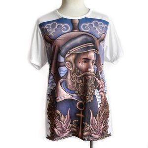 T-INK Italia Sailor Tattoo T-shirt